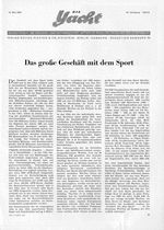 Das große Geschäft mit dem Sport