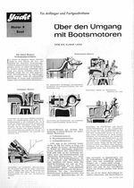 Über den Umgang mit Bootsmotoren
