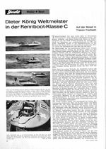 König, Dieter, Weltmeister in der Rennboot-Klasse C