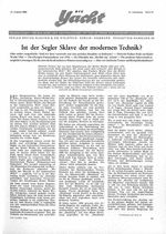 Kieler Woche, Rede Dietrich Fischer auf dem Regatta-Essen