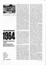 Interboot 1964 Friedrichshafen