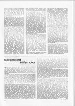 Hilfsmotor, Sorgenkind
