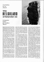 Helgoland, wie, entstanden ist