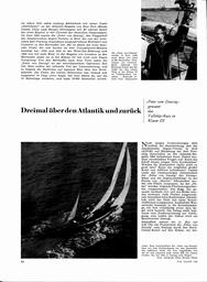 Tallship-Race 1965, "Peter von Danzig" gewann das