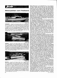 Motoryachten vom Fließband, Commando, Contessa, Baroness