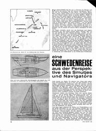 Schwedenreise, eine, aus der Perspektive des Smutjes und Navigators