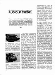 Diesel, Rudolf, ein Leben für den Verbrennungsmotor
