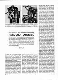 Diesel, Rudolf, ein Leben für den Verbrennungsmotor