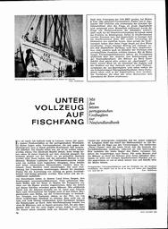 Unter Vollzeug auf Fischfang