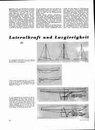 Lateralkraft und Luvgierigkeit