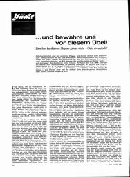 ... und bewahre uns vor diesem Übel