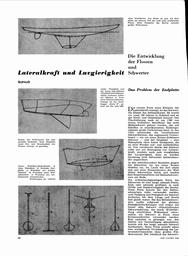 Lateralkraft und Luvgierigkeit