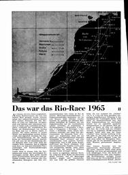 Rio-Race 1965, das war das