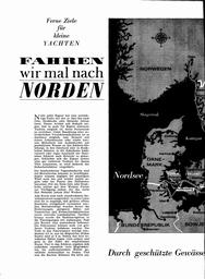 Skandinavien, ferne Ziele für kleine Yachten