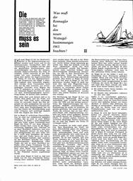 Wettsegelbestimmungen 1965