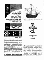 Kleine Zoologie der Seefahrt