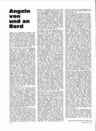 Angeln von und an Bord