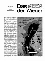 Neusiedler See, das Meer der Wiener