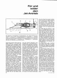 Jet-Antrieb, für und wider