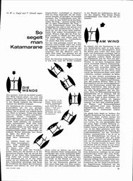 Katamarane, so segelt man