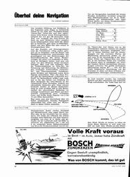 Navigation, überhol deine