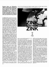 Spritzverzinkung, Zink oder nicht Zink