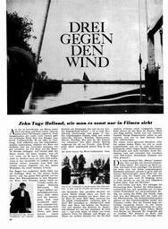 Holland, zehn Tage mit der Jolle durch
