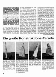 IYRU-Vergleichswettfahrten für neue Einmann-Jolle