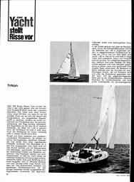 8,65-m-Kunststoffyacht Triton (Carl Arlberg)