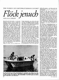 Favorit-Motorkatamaran (Fahrbericht)