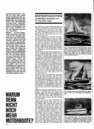Motoryachten auf der Hamburger Boots-Ausstellung