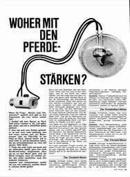 Motor, welcher in welches Schiff?