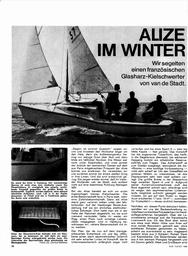 6,00-m-Glasharz-Kielschwerter Alize