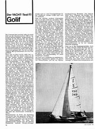 6,50-m-Kunststoffkreuzer Golif