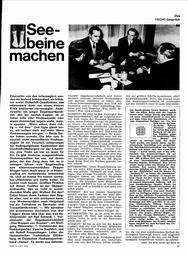 Seesegeln: Förderungs- und Nachwuchsfragen, diskutiert mit Vertretern vom Hamburgischen Verein Seefahrt, der SKWB und vom DHH