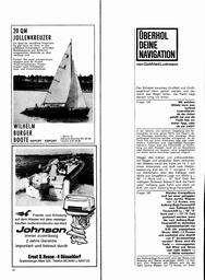 Navigationsaufgaben anhand einer Ostsee-Kreuzfahrt (Fortsetzung von 1965)