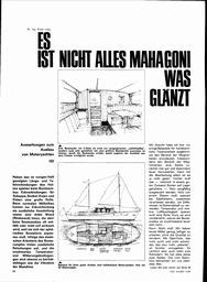 Motoryachten: Anmerkungen zum Ausbau