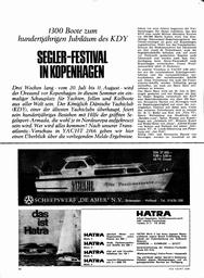 Kopenhagen: Vorschau auf die Jubiläumsregatten