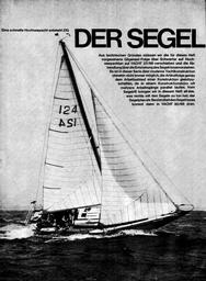 Hochseeyacht: Konstruktion und Entstehung 9. Der Segelriß