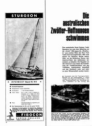 Zwölfer: Australische Vorbereitungen zum America's Cup 1967