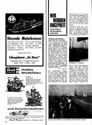 Jugendmeisterschaft 1967 vor Norderney: Vorschau