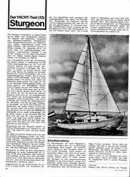 6,72-m-Kunststoffkreuzer Sturgeon