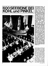 Hochseeseglerabend 1966 in Bremen