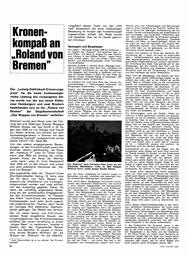 Kronenkompaß an "Roland von Bremen"