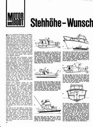 Motorboot-Kaufberatung: 3. Stehhöhe in Kajütbooten
