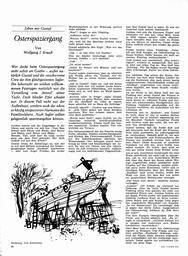 Gustaf: Osterspaziergang