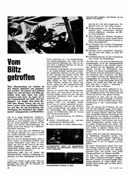 Blitzeinschlag auf Yachten