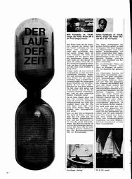 Zeitnahme vor dem Start (Skipper-Interview)