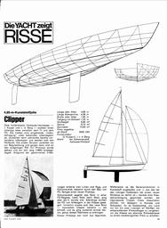 4,95-m-Kunststoffjolle Clipper