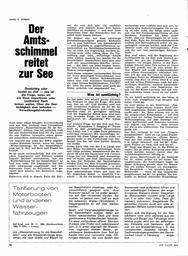 Zoll: Amtliche Definition des Begriffs Seetüchtigkeit
